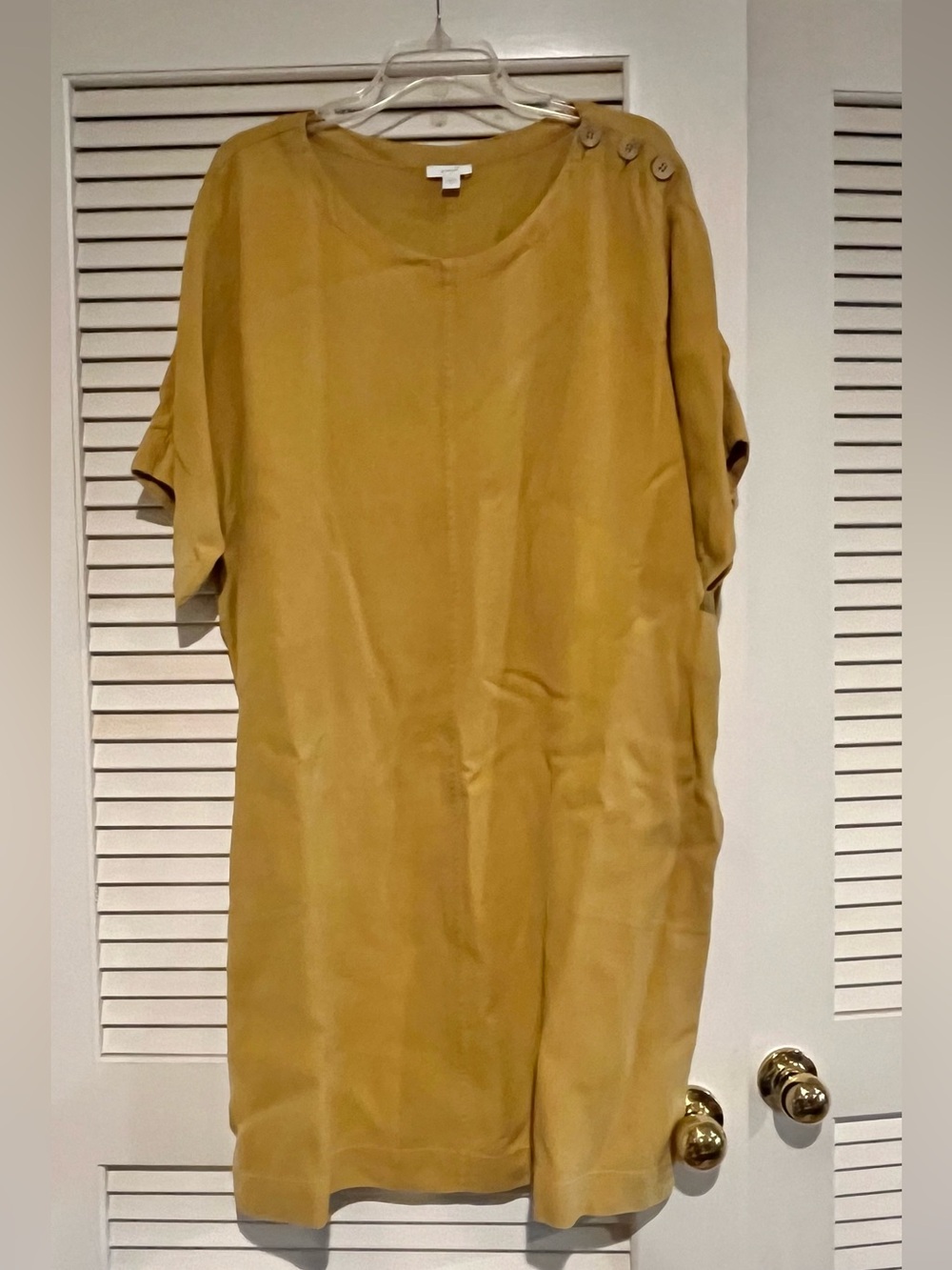 Pure Jill 100%Tencel Shift Dress with Pockets